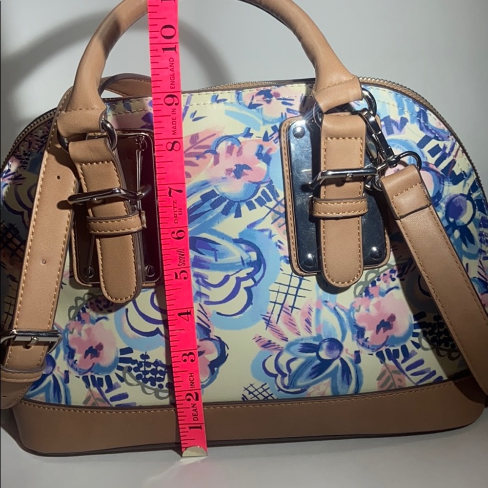 Charming Charlie Floral Satchel/Crossbody Bag - Picture 8 of 15